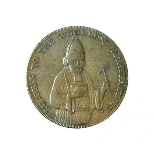 ΜΕΓΑΛΗ ΒΡΕΤΑΝΙΑ - 1792 Exeter, 1/2 Penny Token, VF+