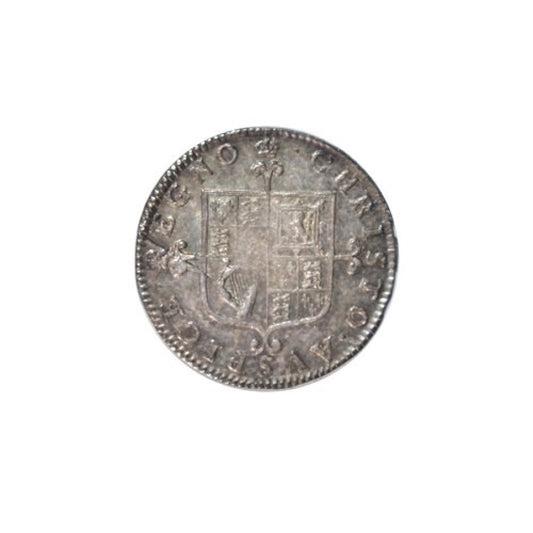 ΜΕΓΑΛΗ ΒΡΕΤΑΝΙΑ - 2 πένες (1/2 πλιγούρι) ND(1660-62), XF+
