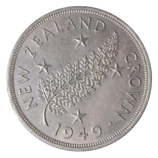 NEW ZEALAND, Crown 1949, KM# 22, UNC